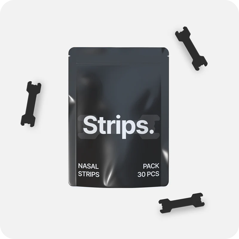 Black Nasal Strips (30 Pieces)