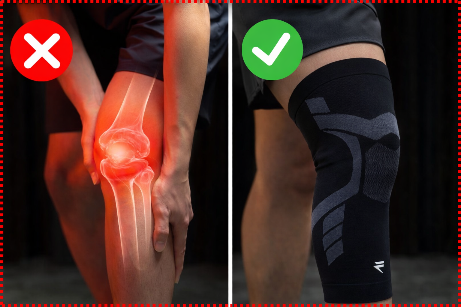 WePeak Knee Sleeves (2 sleeves)