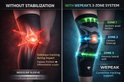 WePeak Knee Sleeves (2 sleeves)